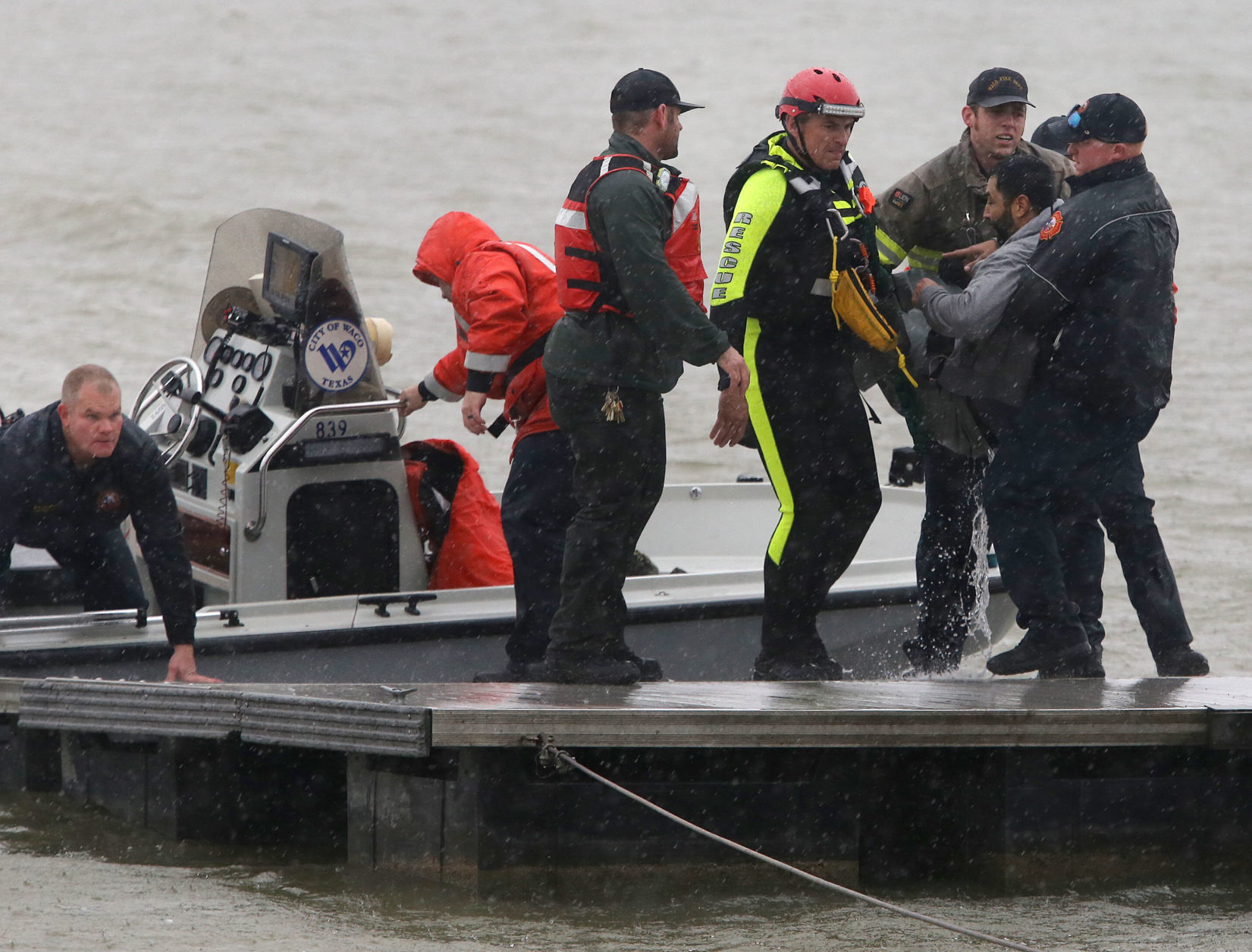 Lake Waco rescue